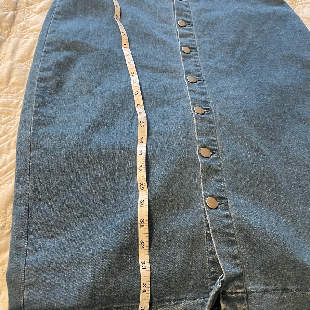 SHEIN Blue Denim Dress - Picture 10 of 12